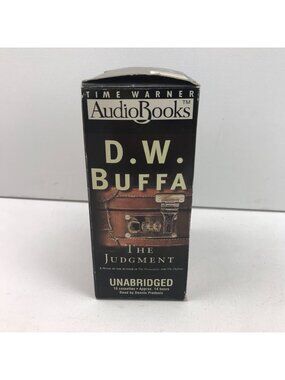 Warner AudioBooks The Judgment D.W. Buffa Unabridged 10 Cassette Tapes 14 Hours
